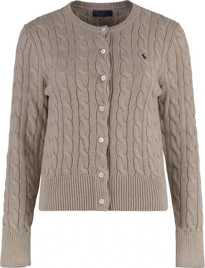 Polo Ralph Lauren Bruine Sweater met Handtekening Borduurwerk Brown Dames