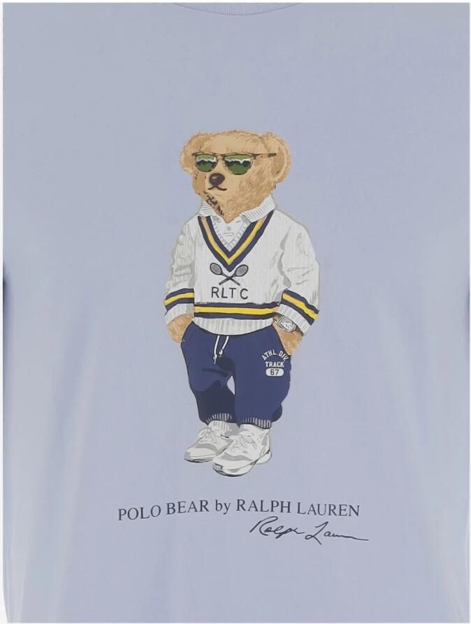 Polo Ralph Lauren T-shirt Korte Mouw T-SHIRT POLO BEAR AJUSTE EN COTON - Foto 2
