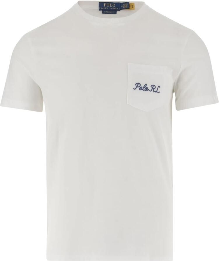 Polo Ralph Lauren Wit Poloshirt Stijlvol Logo Borduurwerk White Heren - Foto 7