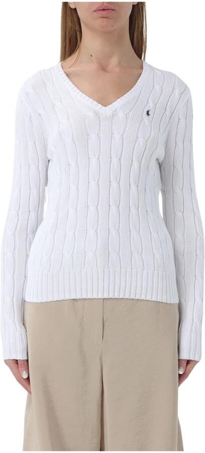 Polo Ralph Lauren Gebreide pullover met logostitching model 'KIMBERLY' - Foto 6