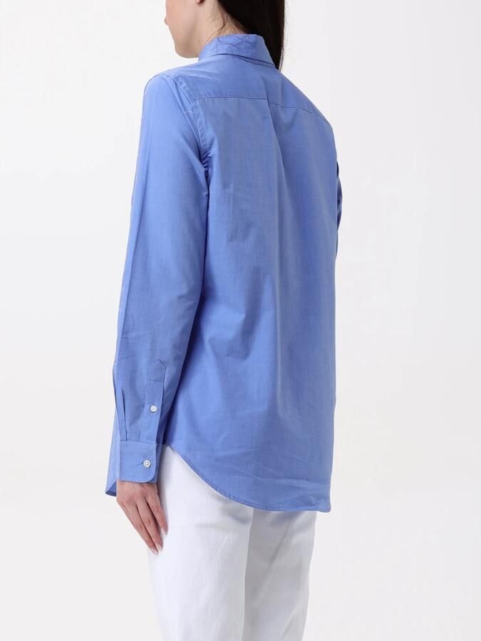 Polo Ralph Lauren Geborduurde Pony Button-Down Overhemden Blue Dames - Foto 4