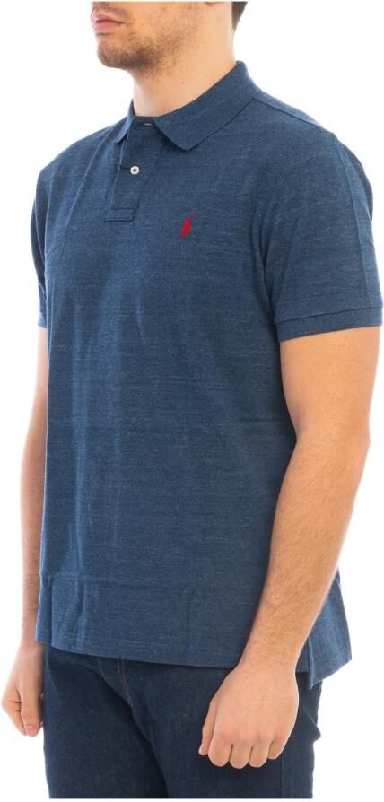 Polo Ralph Lauren Blauwe poloshirt met korte mouwen Blue Heren - Foto 3