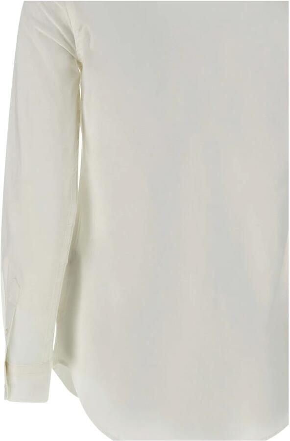 Polo Ralph Lauren Witte Katoenen Damesoverhemd met Geborduurde Pony White Dames - Foto 10