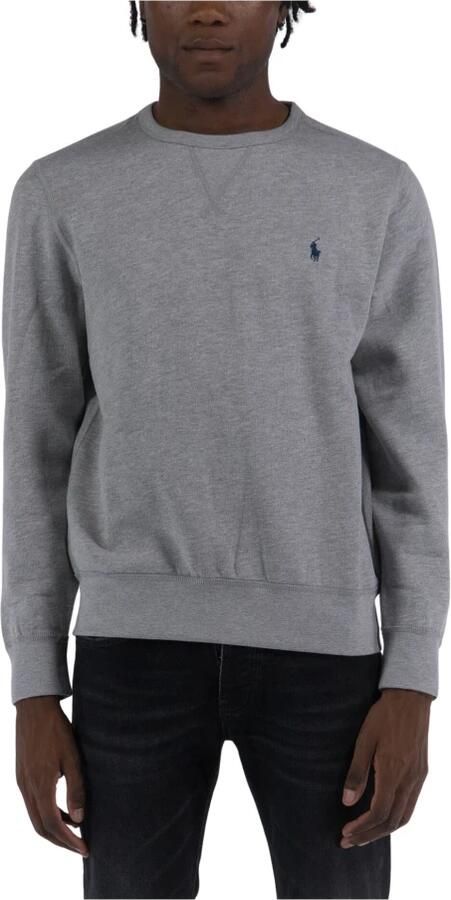 Ralph Lauren Comfortabele Grijze Heather Longsleeve Gebreide Trui Grijs Heren - Foto 9