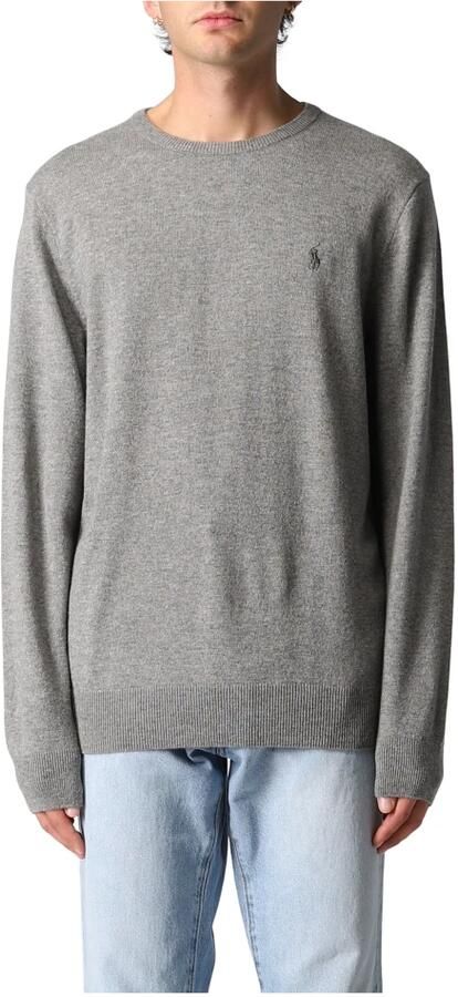 Ralph Lauren Grijze Sweaters LS CN Pp-Lange Mouwen-Pullover Grijs Heren - Foto 9