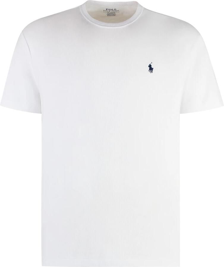 Polo Ralph Lauren Classic fit T-shirt van puur katoen met logostitching - Foto 2