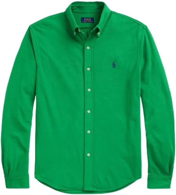 Polo Ralph Lauren Custom fit linnen overhemd met labelstitching - Foto 6