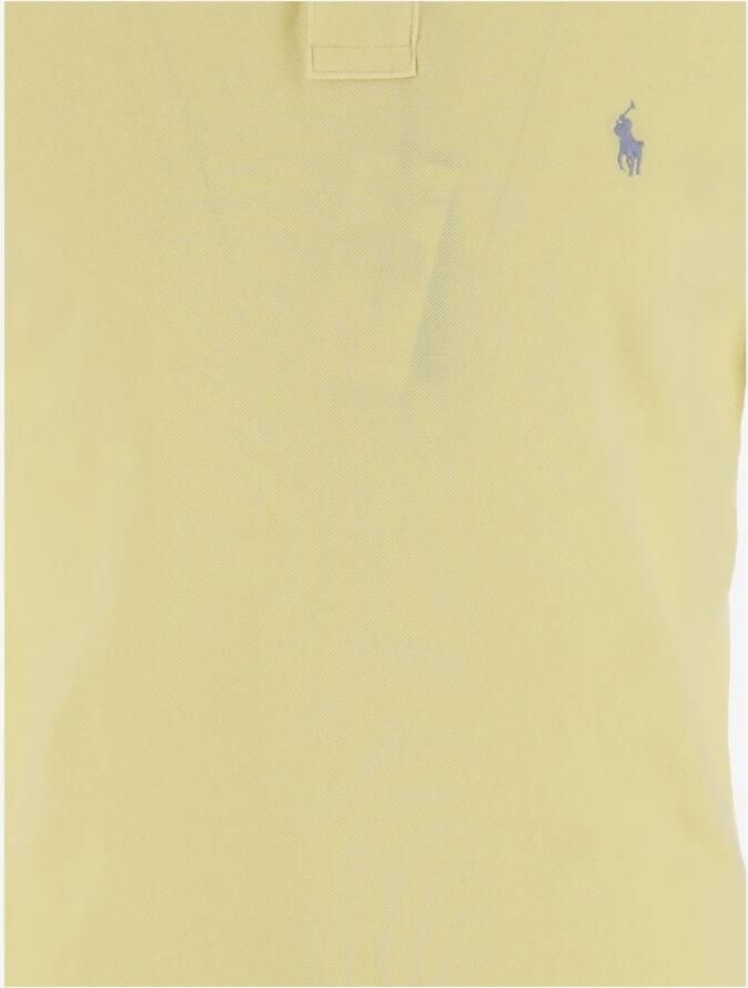 Polo Ralph Lauren Klassieke Katoenen Poloshirt Geel Yellow Heren