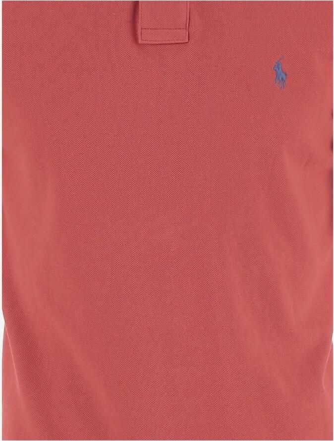 Polo Ralph Lauren Klassieke Katoenen Poloshirt Rood Red Heren