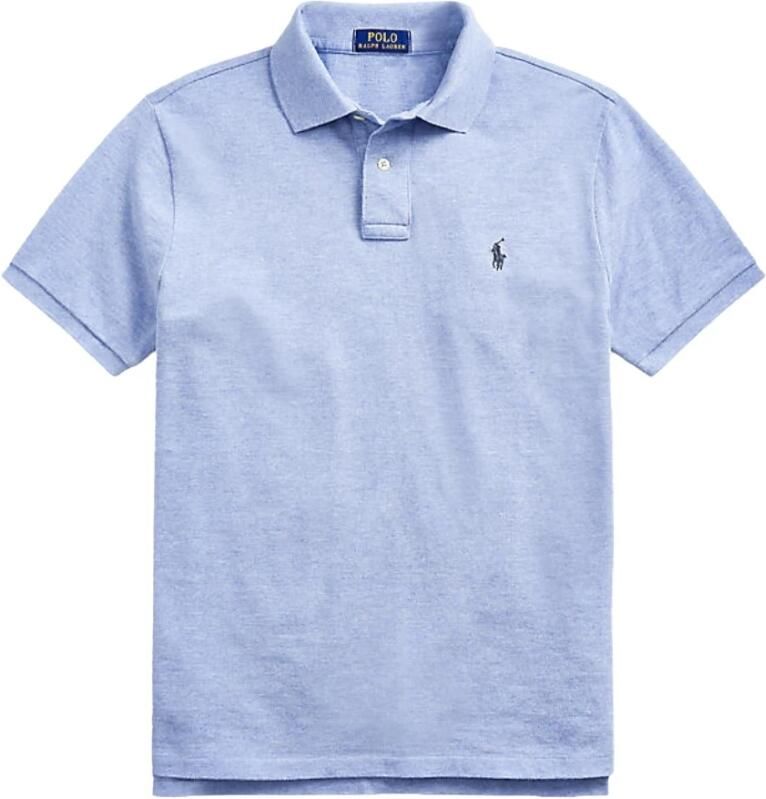 Polo Ralph Lauren Polo Shirt Korte Mouw POLO AJUSTE DROIT EN COTON BASIC MESH LOGO PONY PLAYER - Foto 4