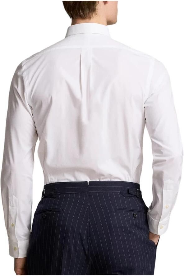 Ralph Lauren Verfijnd Slim-Fit Katoenen Stretch Overhemd White Heren - Foto 10