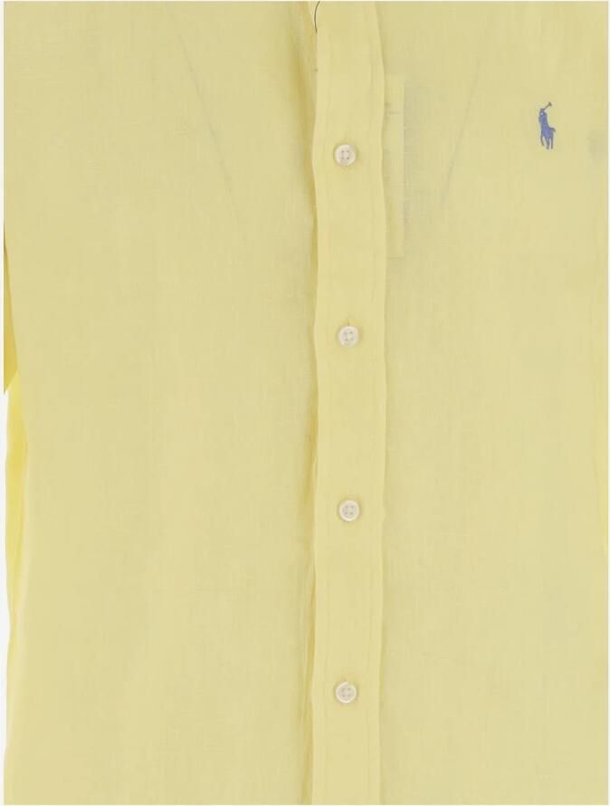 Polo Ralph Lauren Custom fit vrijetijdsoverhemd van puur linnen