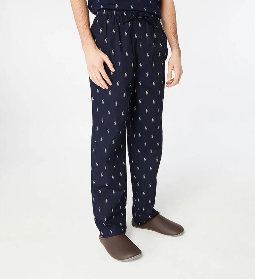 Polo Ralph Lauren Underwear Pyjamabroek met all-over logo model 'WOVEN' - Foto 3