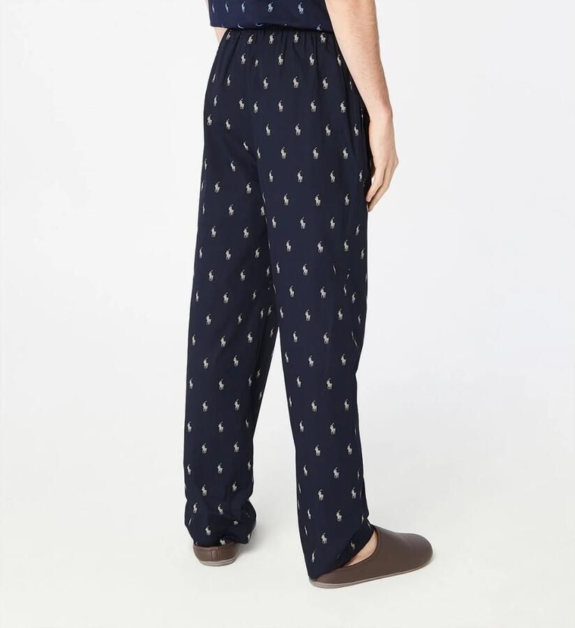 Polo Ralph Lauren Underwear Pyjamabroek met all-over logo model 'WOVEN' - Foto 4