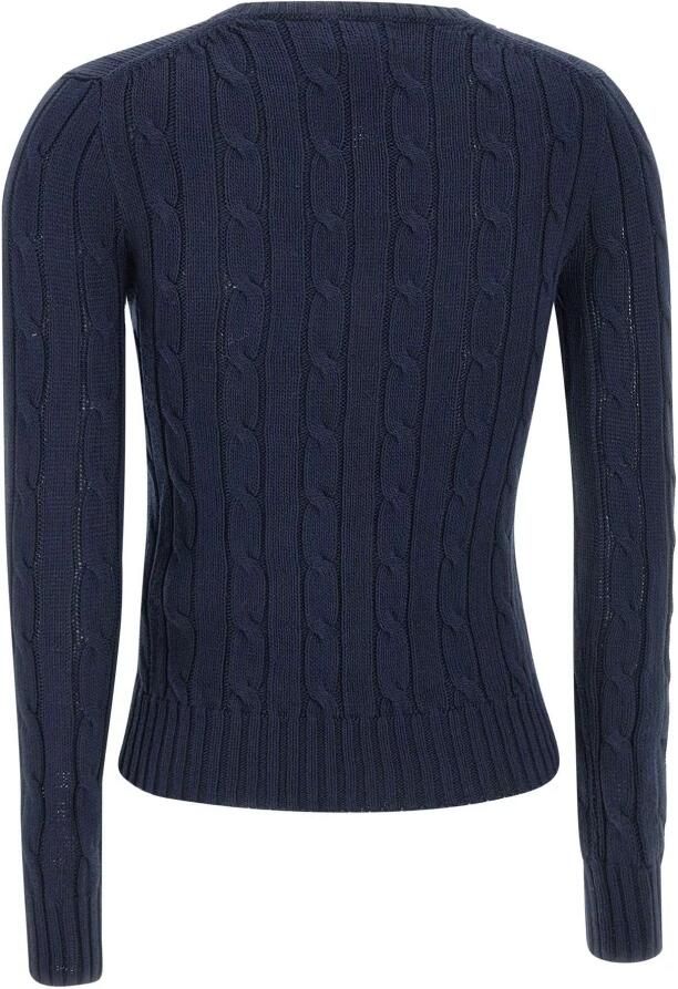 Polo Ralph Lauren Lange Mouw Gebreide Trui Pullover Blue Dames - Foto 3