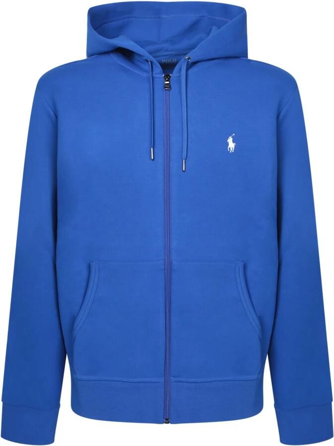 Polo Ralph Lauren Moderne Zip Hoodie met Geborduurd Logo Blue Heren - Foto 2