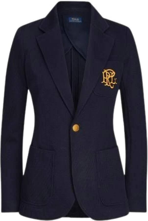 Ralph Lauren Blauwe Aw23 Damesblazer Chic en Comfortabel Blue Dames - Foto 6