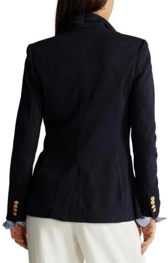 Ralph Lauren Blauwe Aw23 Damesblazer Chic en Comfortabel Blue Dames - Foto 7