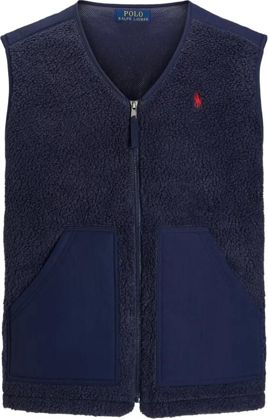 Polo Ralph Lauren Fleece Jack POLAIRE SHERPA ZIPPEE SANS MANCHE - Foto 5