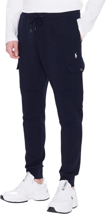 Ralph Lauren Donkerblauwe katoenen sweatpants met geborduurde pony Blauw Heren - Foto 6