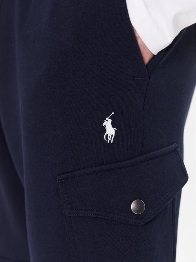 Ralph Lauren Donkerblauwe katoenen sweatpants met geborduurde pony Blauw Heren - Foto 2