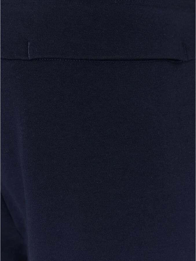 Ralph Lauren Donkerblauwe katoenen sweatpants met geborduurde pony Blauw Heren