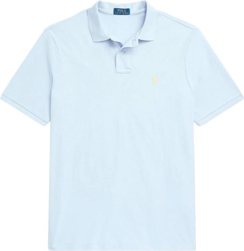 Polo Ralph Lauren Lichtblauw poloshirt met korte mouw Blue Heren