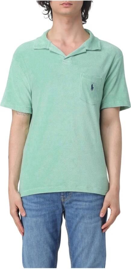 Polo Ralph Lauren Regular fit poloshirt met opgestikte borstzak - Foto 3