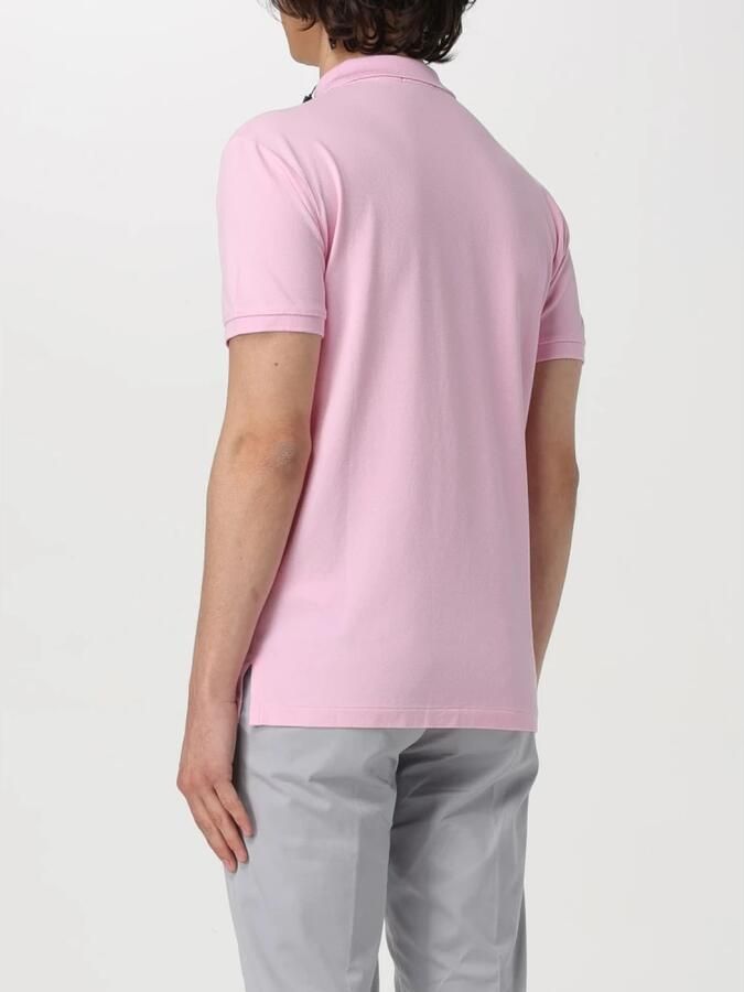 Polo Ralph Lauren Roze Slim Fit Polo Korte Mouw Pink Heren - Foto 3