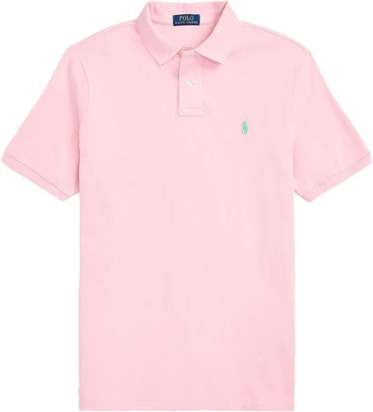 Ralph Lauren Roze Polo T-shirt met Klassieke Kraag Pink Heren - Foto 3