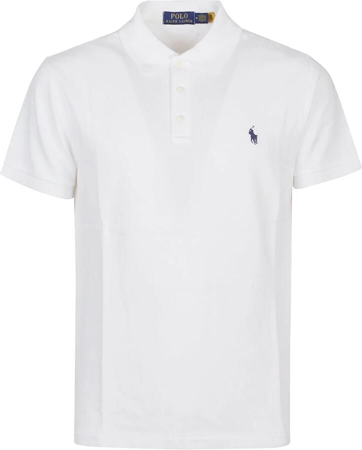 Polo Ralph Lauren Polo Shirt Korte Mouw POLO CINTRE SLIM FIT EN COTON BASIC MESH LOGO PONY PLAYER - Foto 4