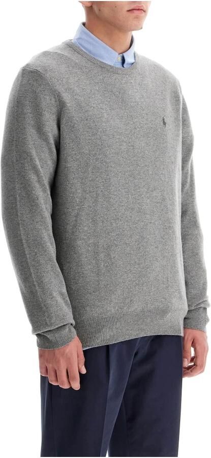 Ralph Lauren Grijze Sweaters LS CN Pp-Lange Mouwen-Pullover Grijs Heren - Foto 3