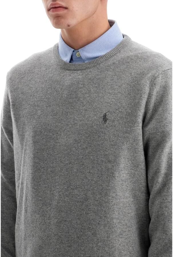 Ralph Lauren Grijze Sweaters LS CN Pp-Lange Mouwen-Pullover Grijs Heren - Foto 2