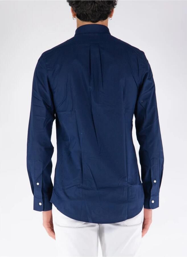 Polo Ralph Lauren Blauwe Button-Down Overhemd met Handtekening Pony Blue Heren - Foto 10