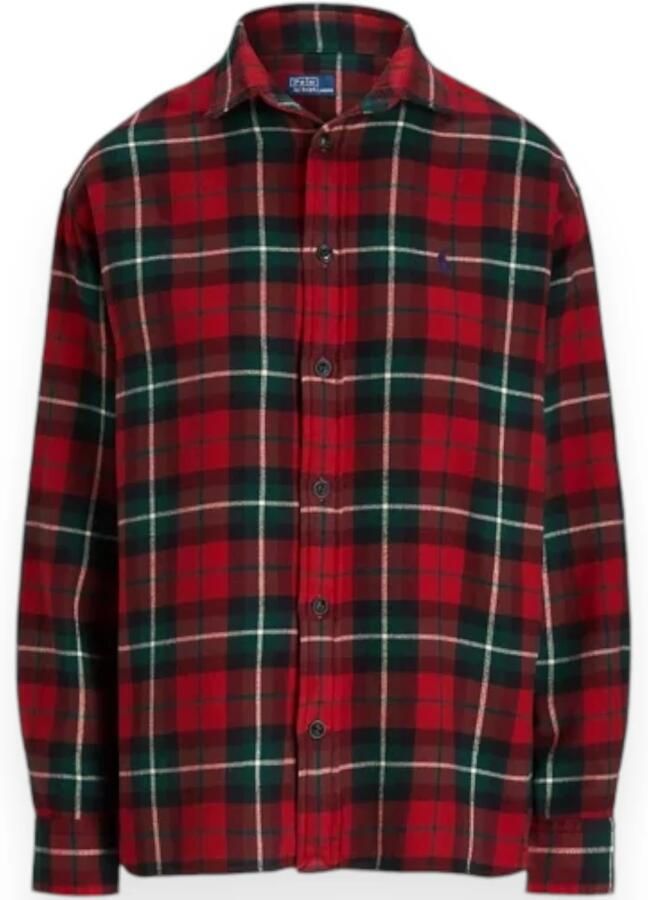 Polo Ralph Lauren Regular fit overhemdblouse met logostitching - Foto 3