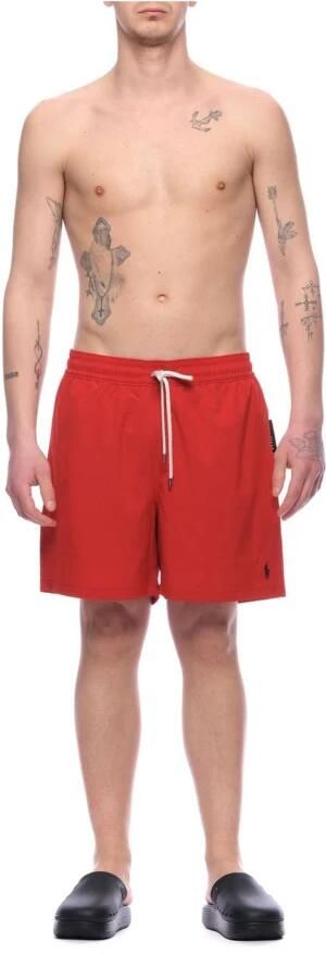Polo Ralph Lauren Underwear Regular fit zwembroek met logostitching model 'TRAVELER' - Foto 8