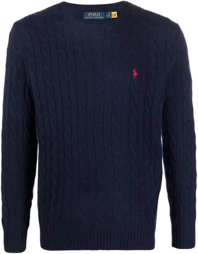 Polo Ralph Lauren Regular fit gebreide pullover van een mix van wol en kasjmier - Foto 3