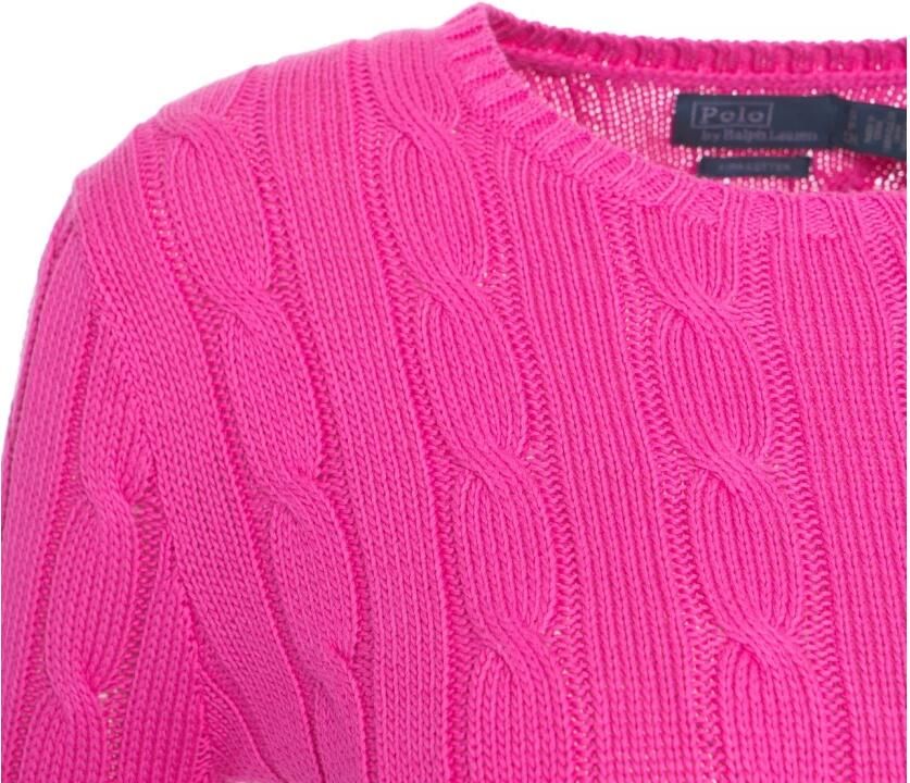 Polo Ralph Lauren Gebreide pullover met logostitching model 'JULIANNA' - Foto 4