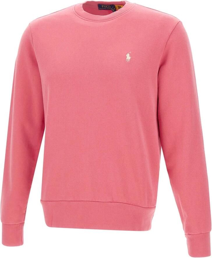 Polo Ralph Lauren Sweatshirt in effen design met labelstitching - Foto 4