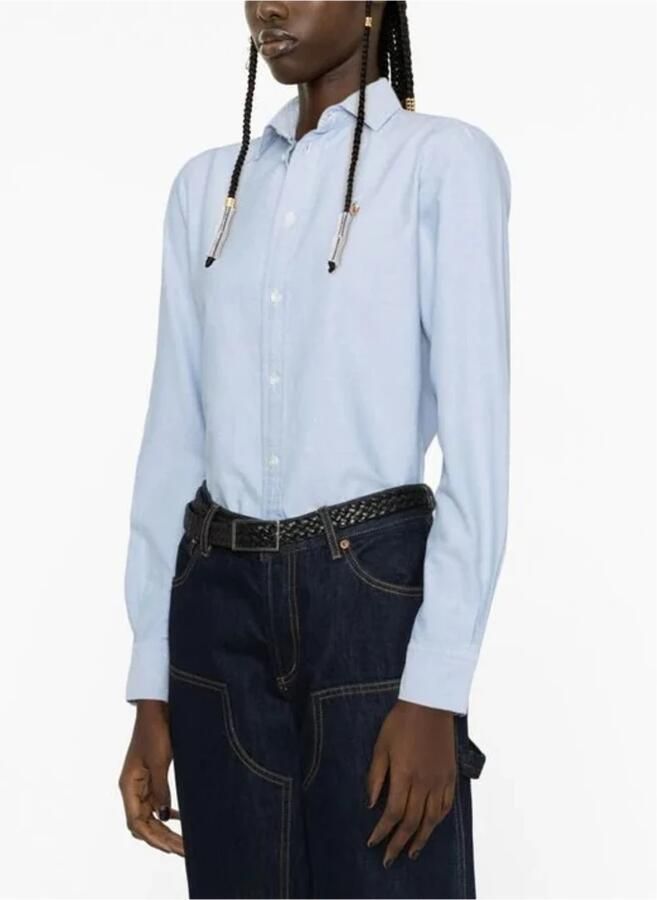 Ralph Lauren Klassiek overhemd met knoopsluiting en lange mouwen Blue Dames - Foto 5