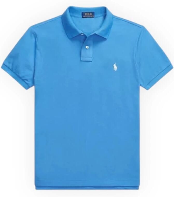 Polo Ralph Lauren Blauwe Polo T-shirts en Polos Blue Heren - Foto 10
