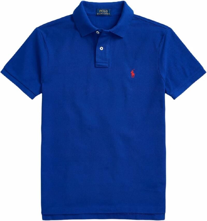 Polo Ralph Lauren Polo Shirt Korte Mouw POLO AJUSTE SLIM FIT EN COTON BASIC MESH - Foto 4