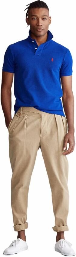 Polo Ralph Lauren Polo Shirt Korte Mouw POLO AJUSTE SLIM FIT EN COTON BASIC MESH - Foto 3