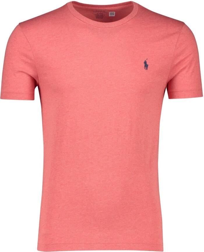 Polo Ralph Lauren Upgrade je casual garderobe met deze Highland Rose Heather C7976 T-shirt Pink Heren