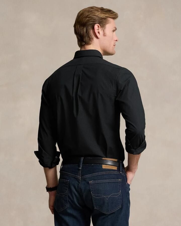 Polo Ralph Lauren Zwarte Button-Down Shirt met Handtekening Pony Black Heren - Foto 4