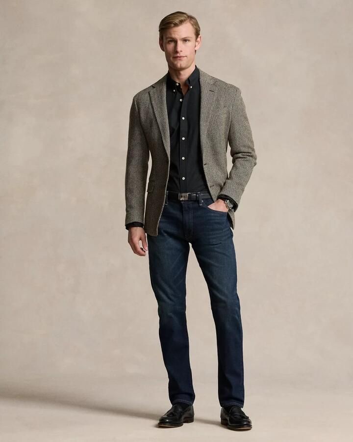 Polo Ralph Lauren Zwarte Button-Down Shirt met Handtekening Pony Black Heren - Foto 7