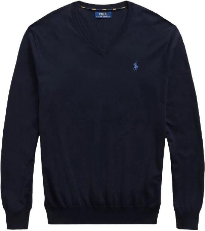 Polo Ralph Lauren Ralph Lauren trui v-hals Slim Fit katoen zwart - Foto 6