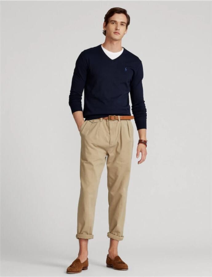 Polo Ralph Lauren Ralph Lauren trui v-hals Slim Fit katoen zwart - Foto 2