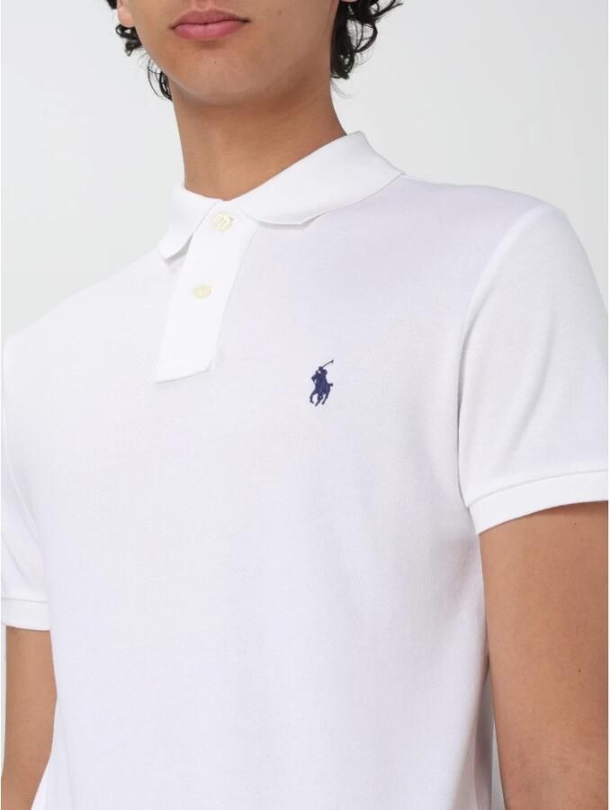 Polo Ralph Lauren Polo Shirt Korte Mouw POLO CINTRE SLIM FIT EN COTON BASIC MESH LOGO PONY PLAYER - Foto 5
