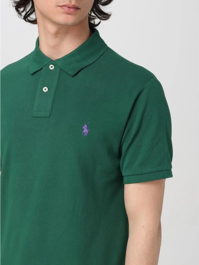 Polo Ralph Lauren Groene slim fit poloshirt korte mouw Green Heren - Foto 6